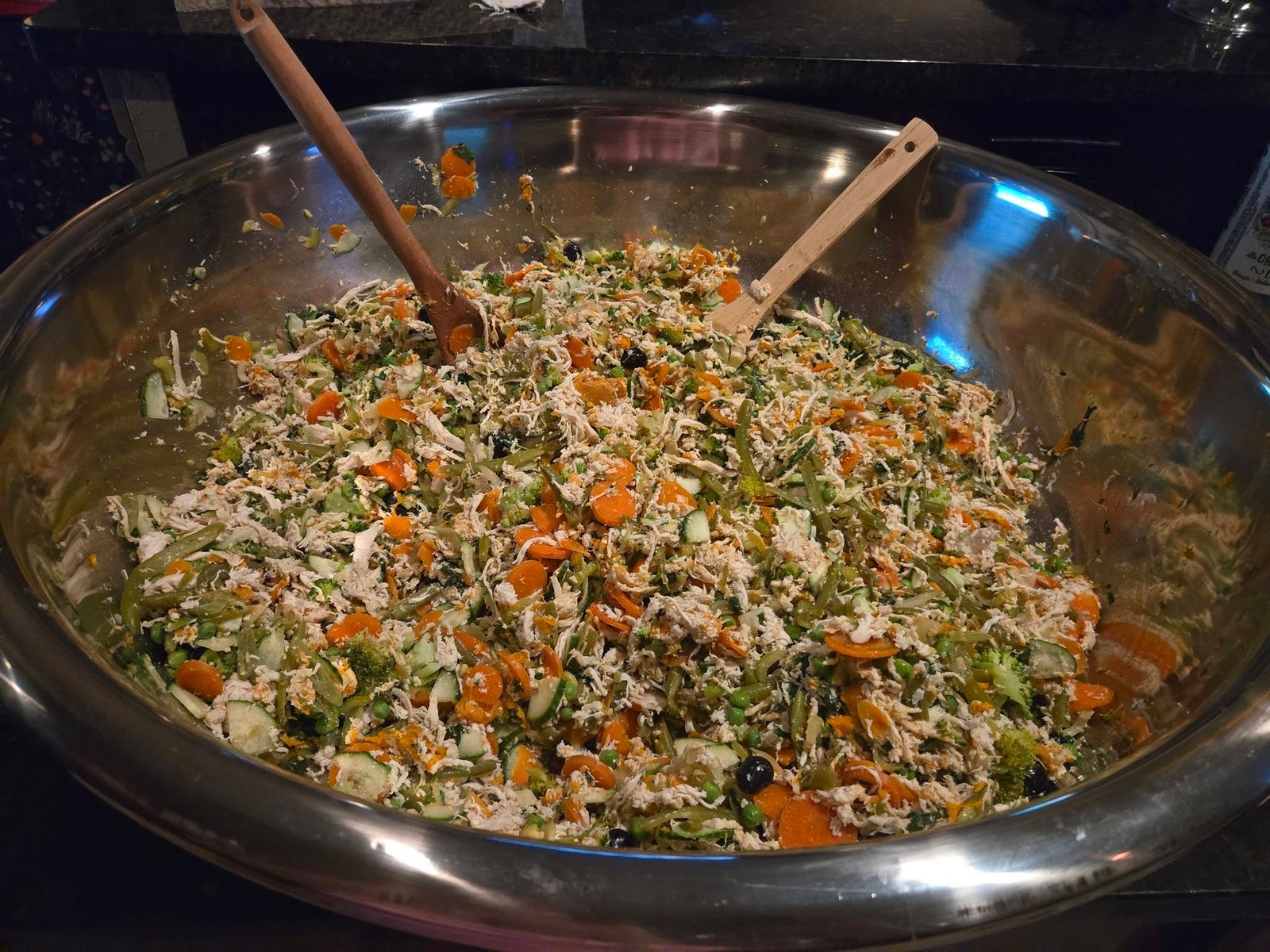 Homemade Chicken Dog Food with Sweet Potatoes and Blueberries