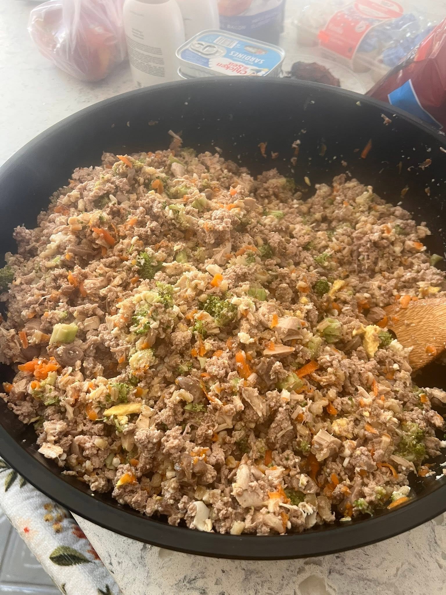 Homemade Turkey Dog Food with Barley: Prep and Travel Storage