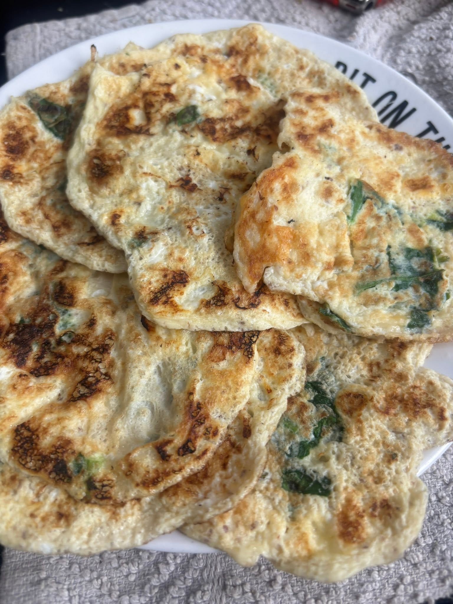 Egg, Cheese and Spinach Omelette for Dogs