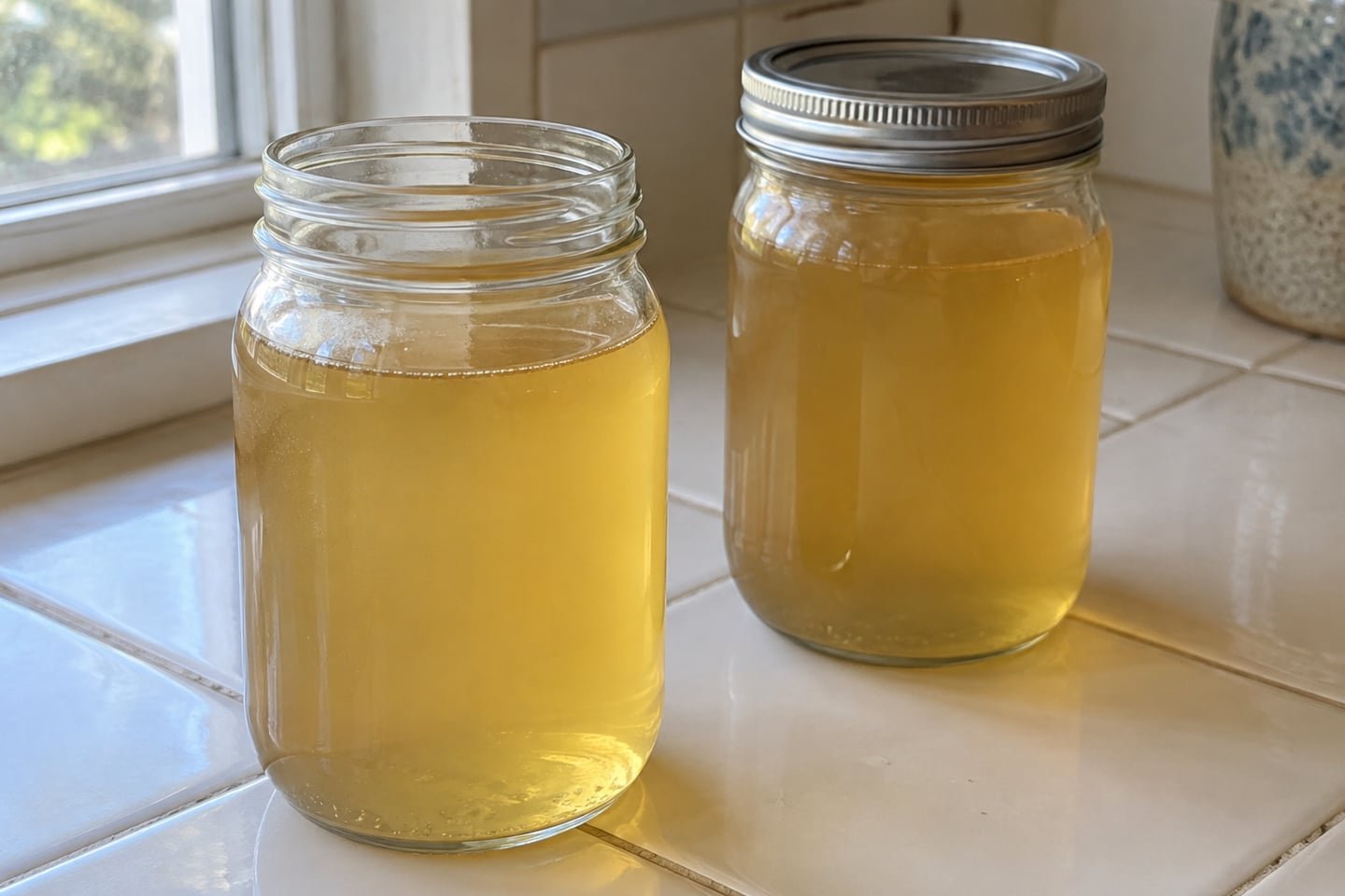 Homemade Chicken Feet Broth for Dog Toppers