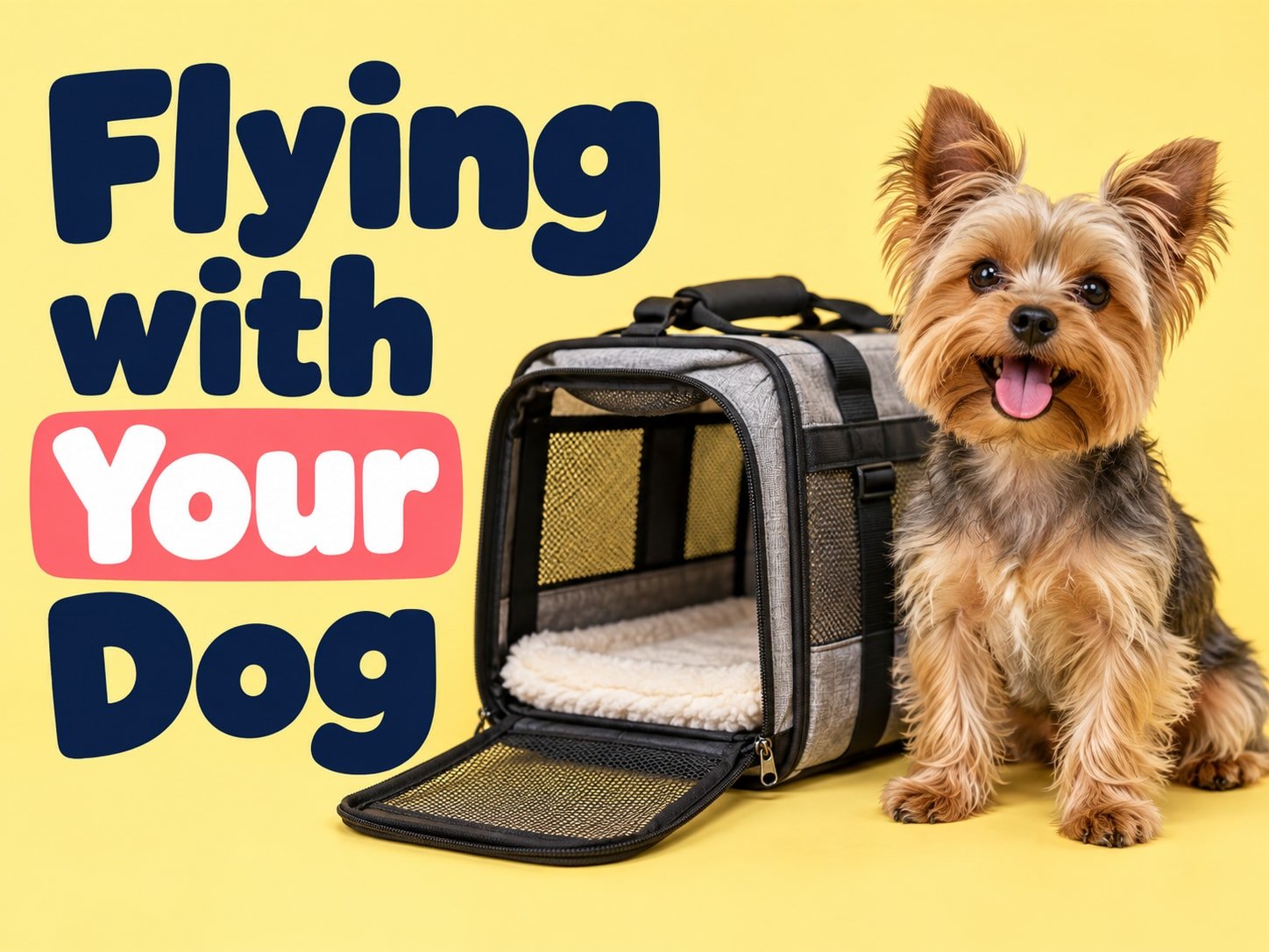 Flying with a Small Dog